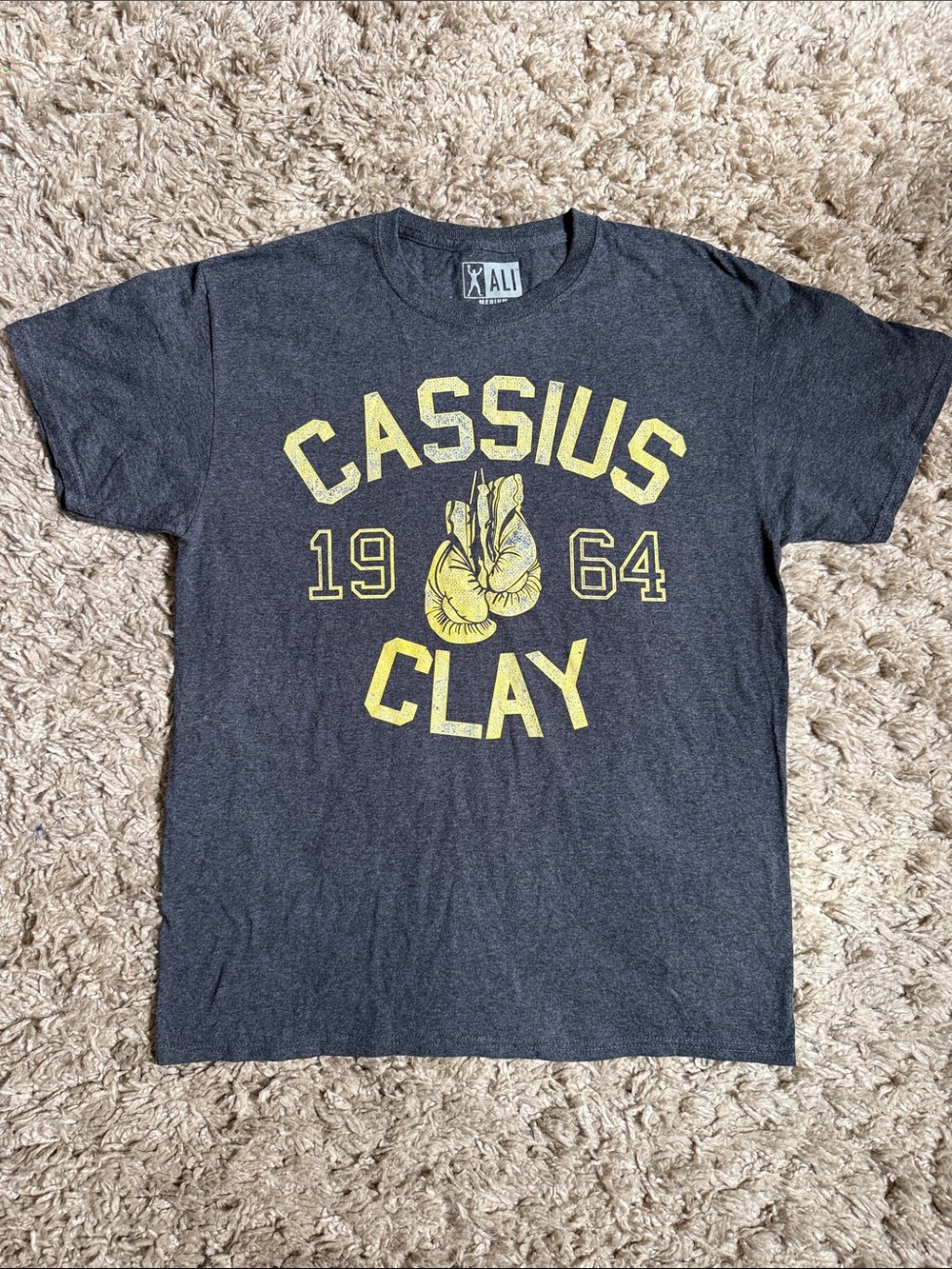 Muhammad Ali Cassius Clay 1964 Boxing Graphic Tee M
